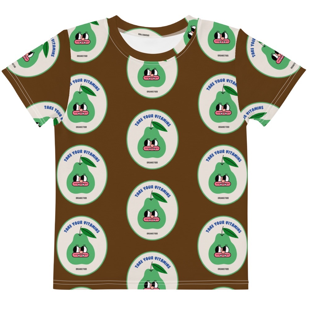 Fruit Salad Kids Tee - Pear